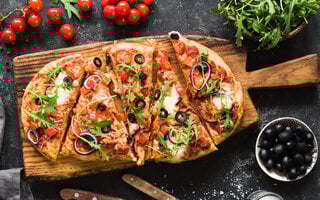 Pizza de liquidificador
